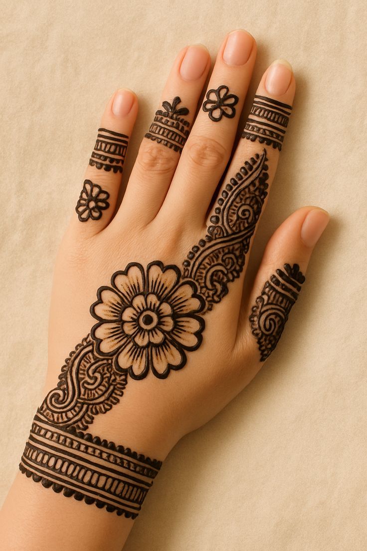 mehndi design photos unique
