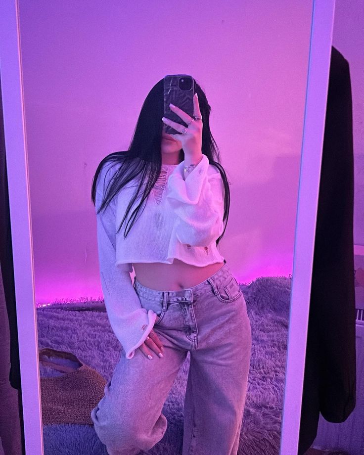 mirror selfie girl dp mirror capture