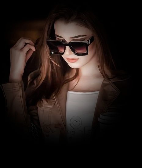 pretty attitude girl dp