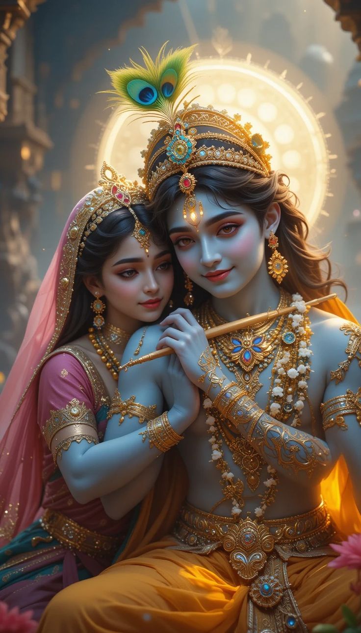 radha krishna love images