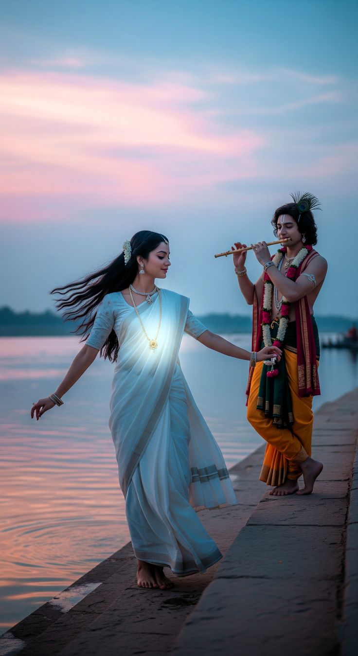 radha krishna wallpaper indian style