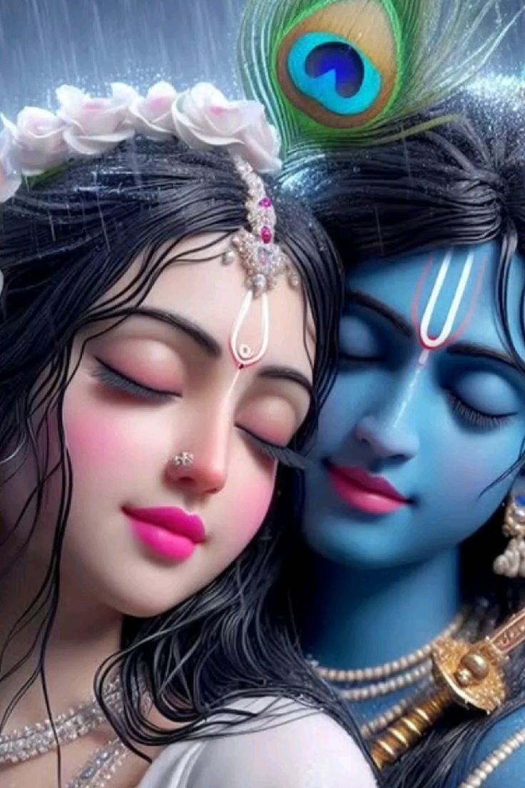 radha krishna wallpaper love couple