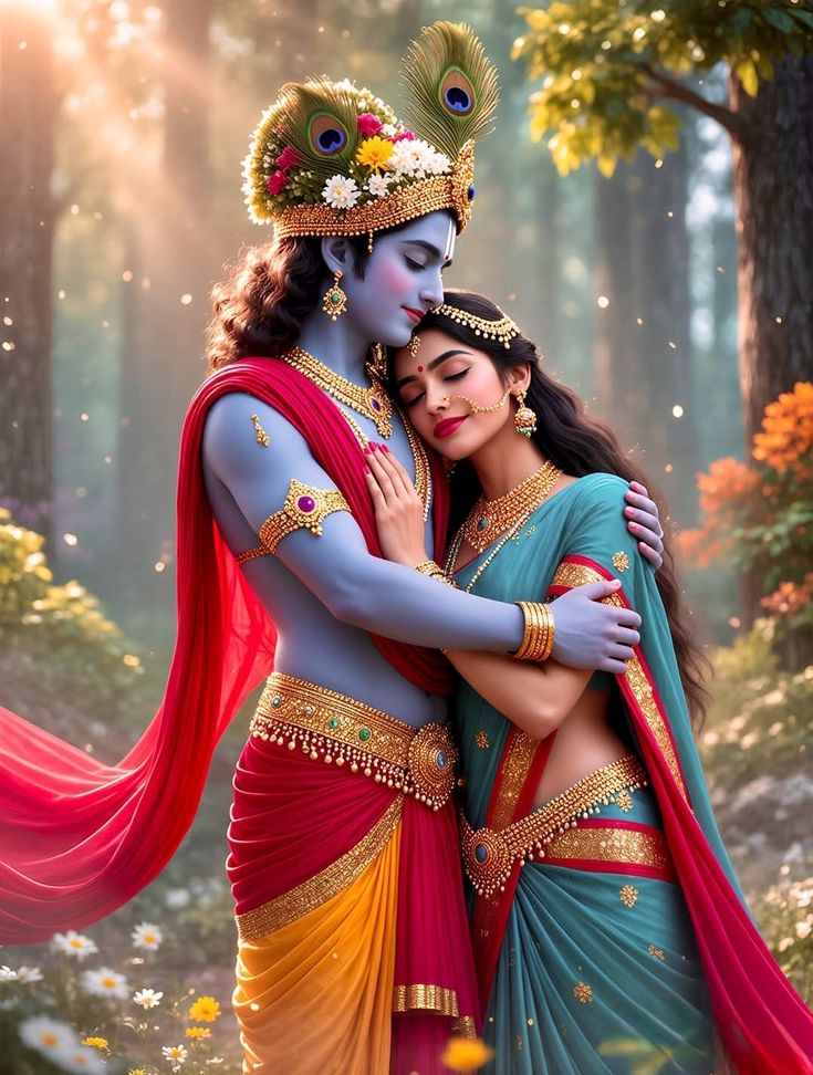 radha krishna wallpaper shree krishna