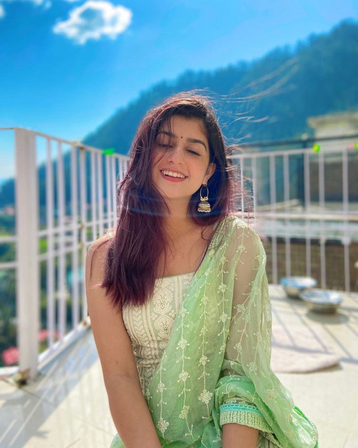 real girl pic in suit salwar