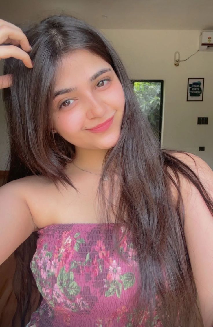real girl pic smiling face