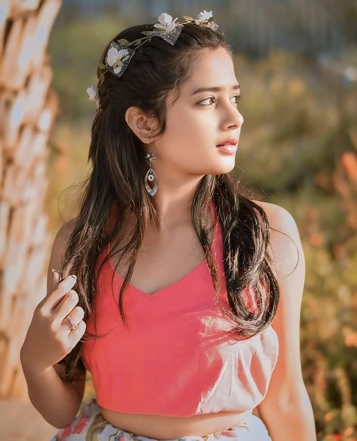 real girl pic traditional indian