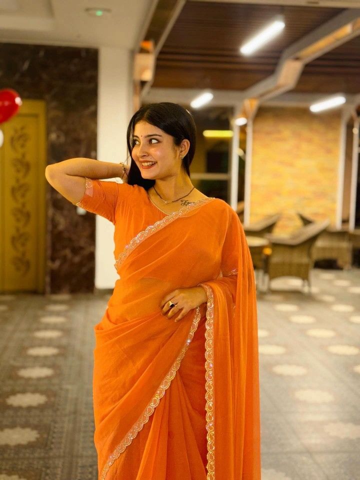 saree girl dp new trending