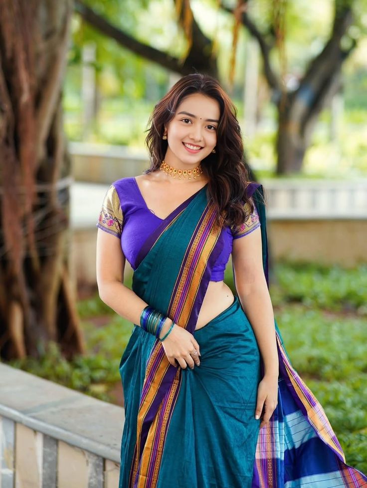 saree girl dp royal look