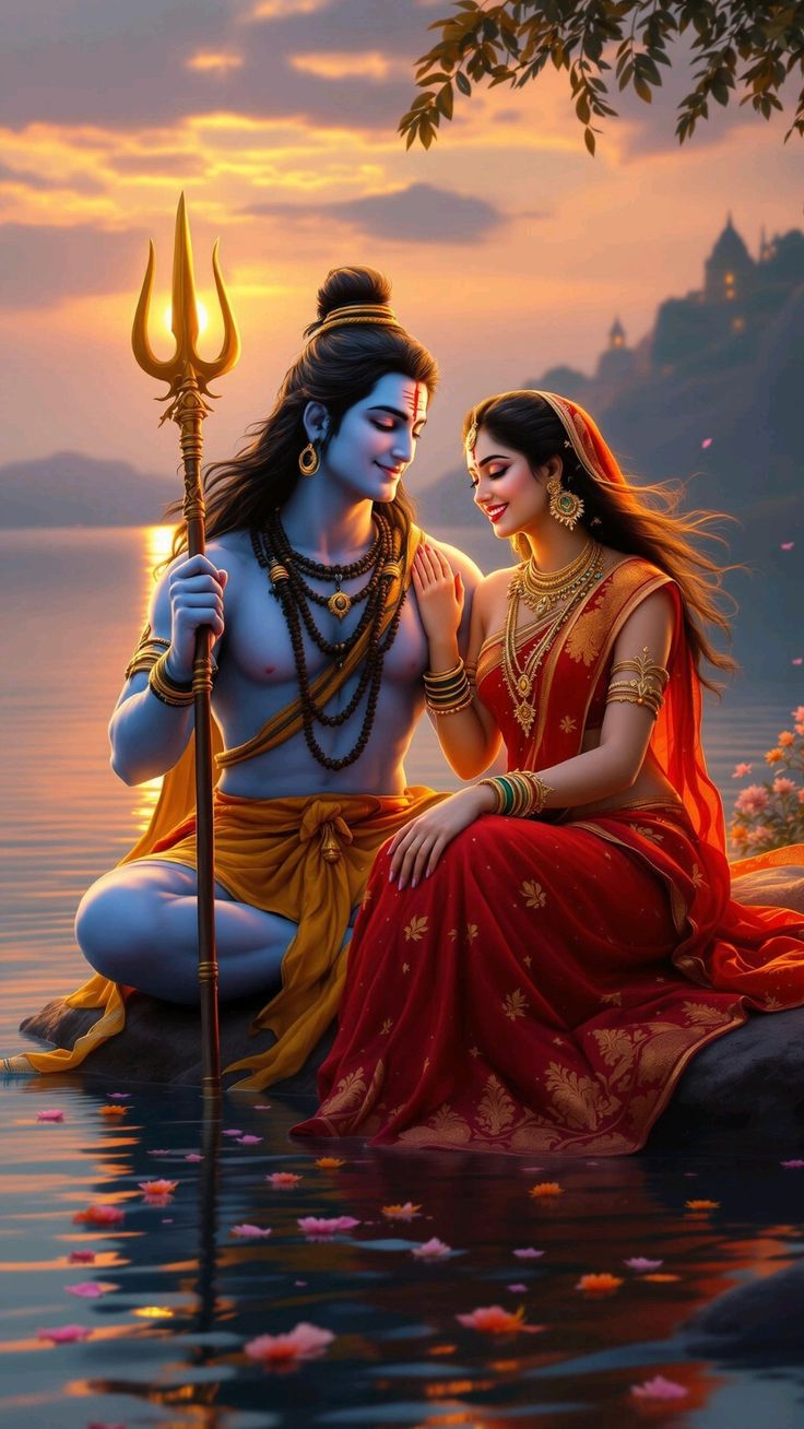 shiv parvati k hd images