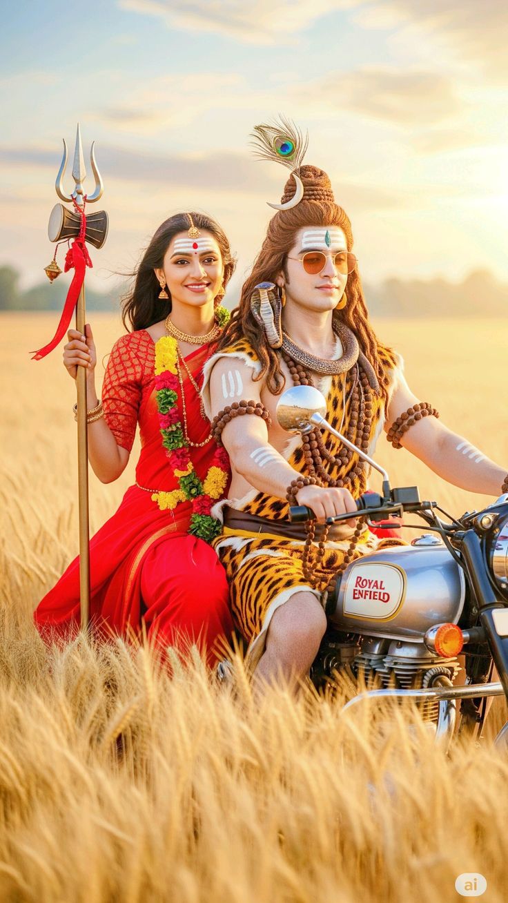 shiv parvati hd photo download