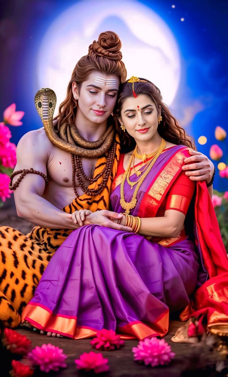 shiv parvati images hd k