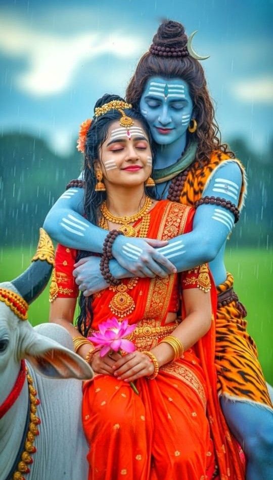 shiv parvati images love dp