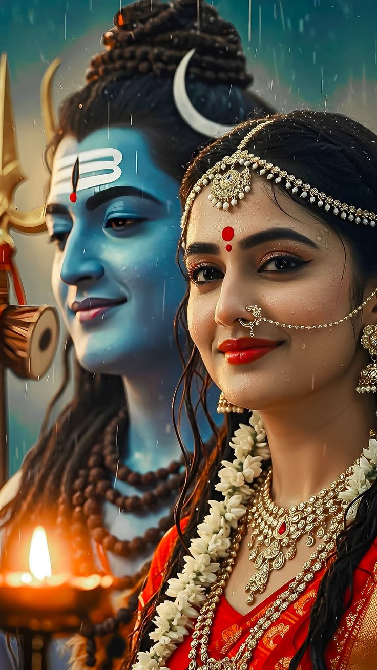 shiv parvati love images hd wallpapers