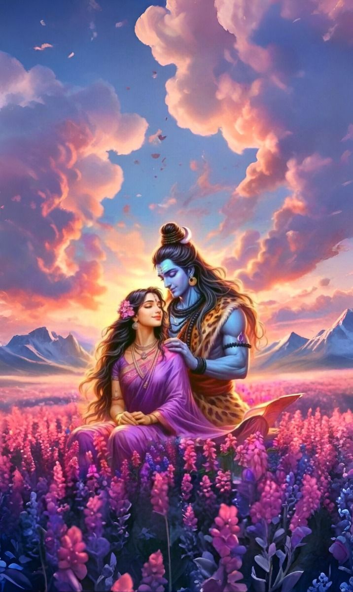 shiv parvati photo hd