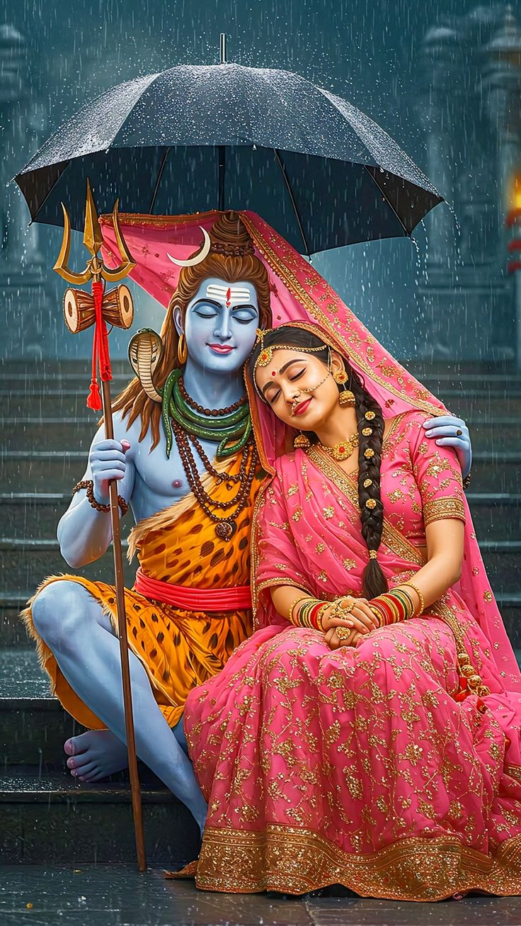 shiv parvati romantic images for instagram