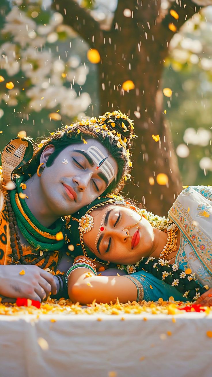 shiv parvati together images