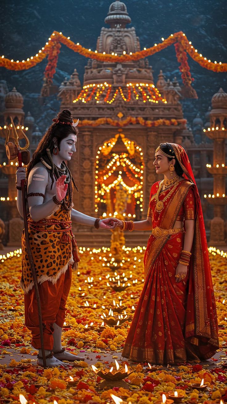 shiv parvati wallpaper d