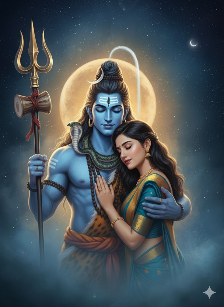 shiv parvati wallpaper download k