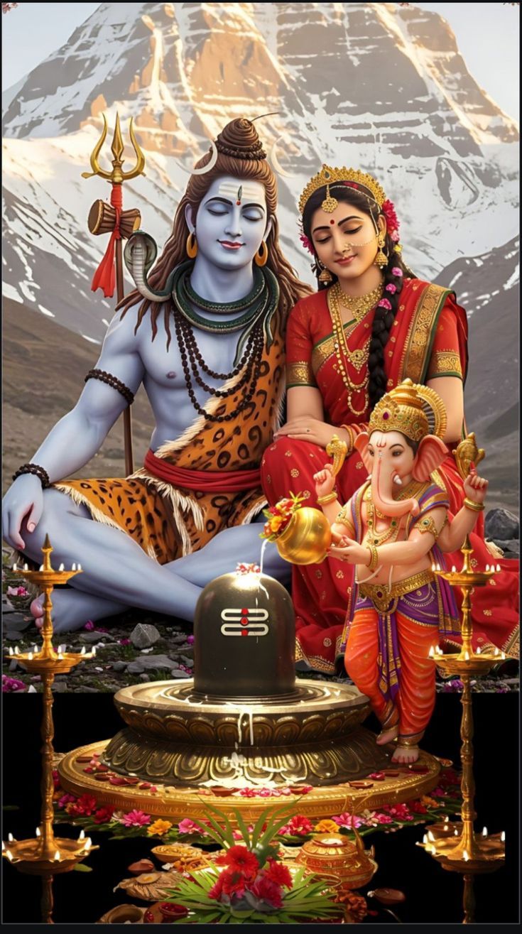 shiva parvati images hd