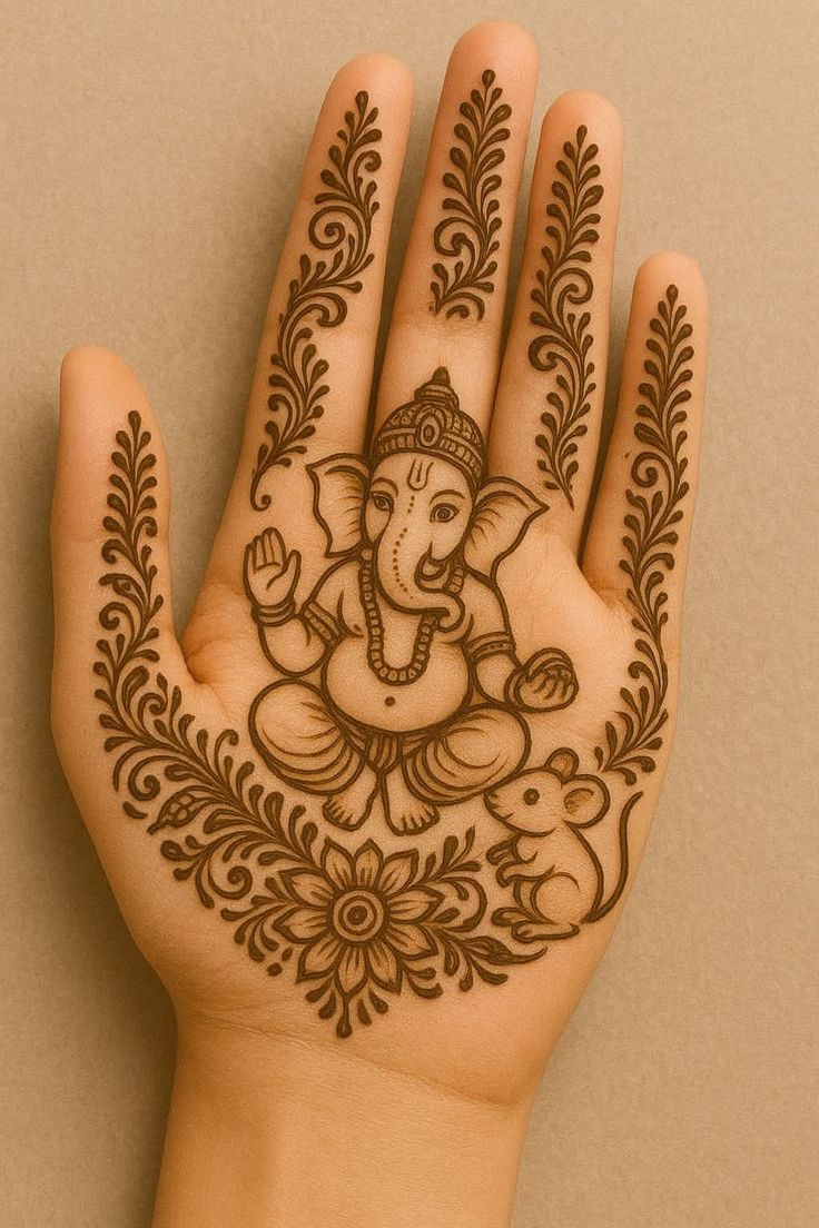 simple mehndi design new