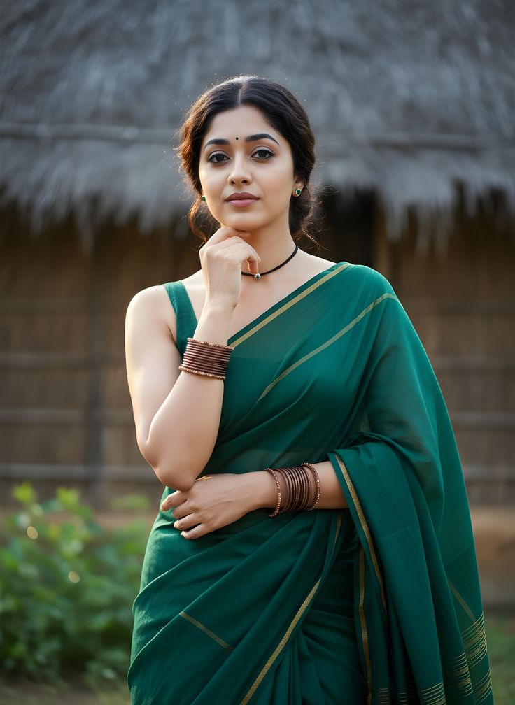 simple saree girl dp
