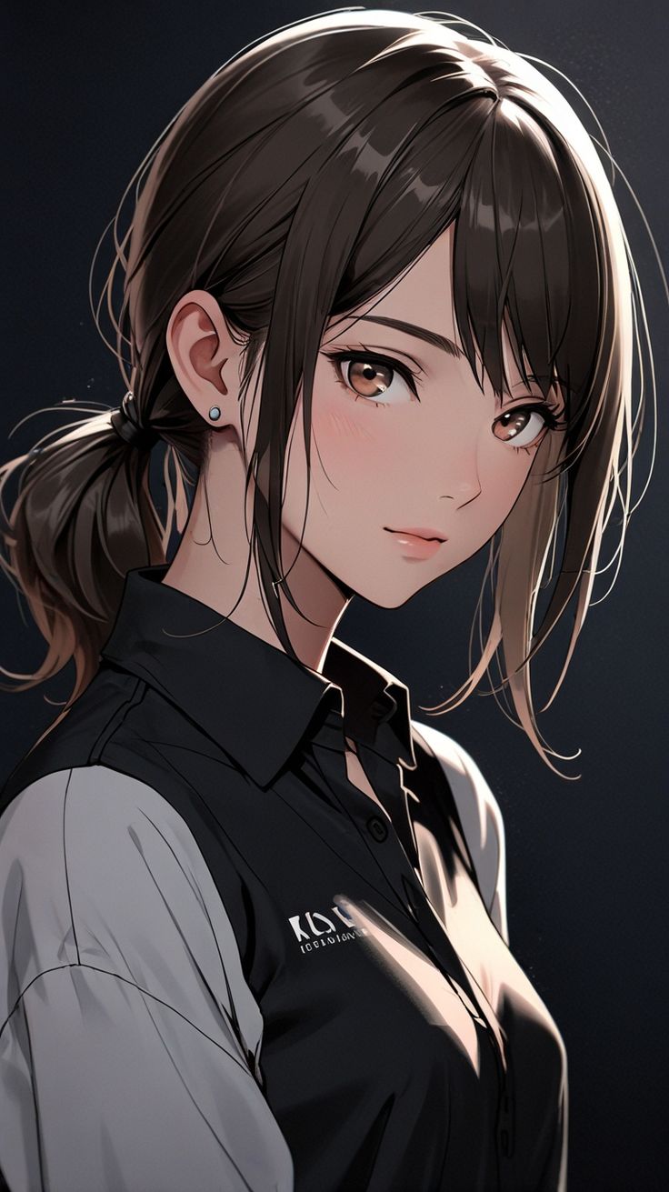 soft anime girl dp