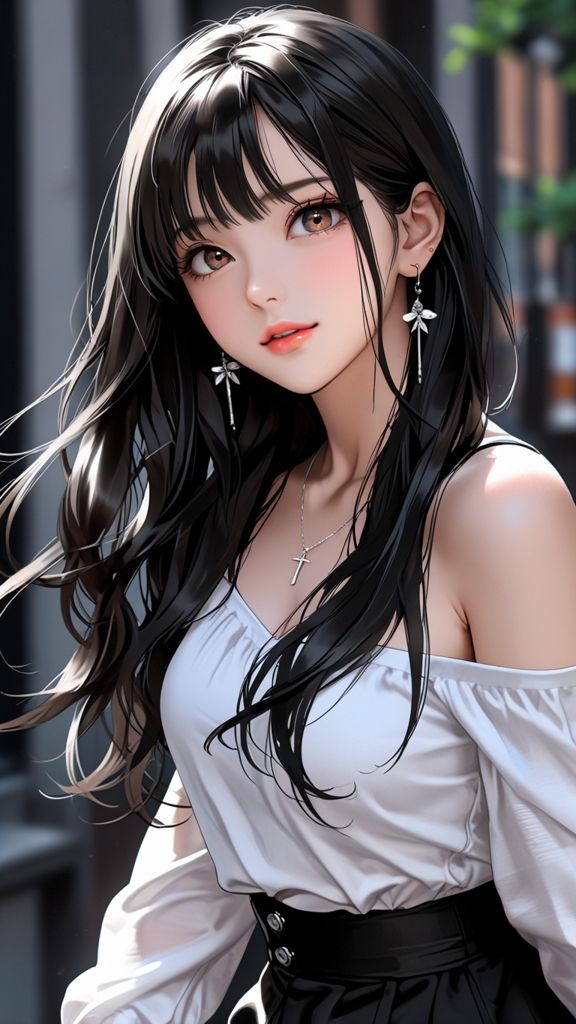 anime girl dp dark
