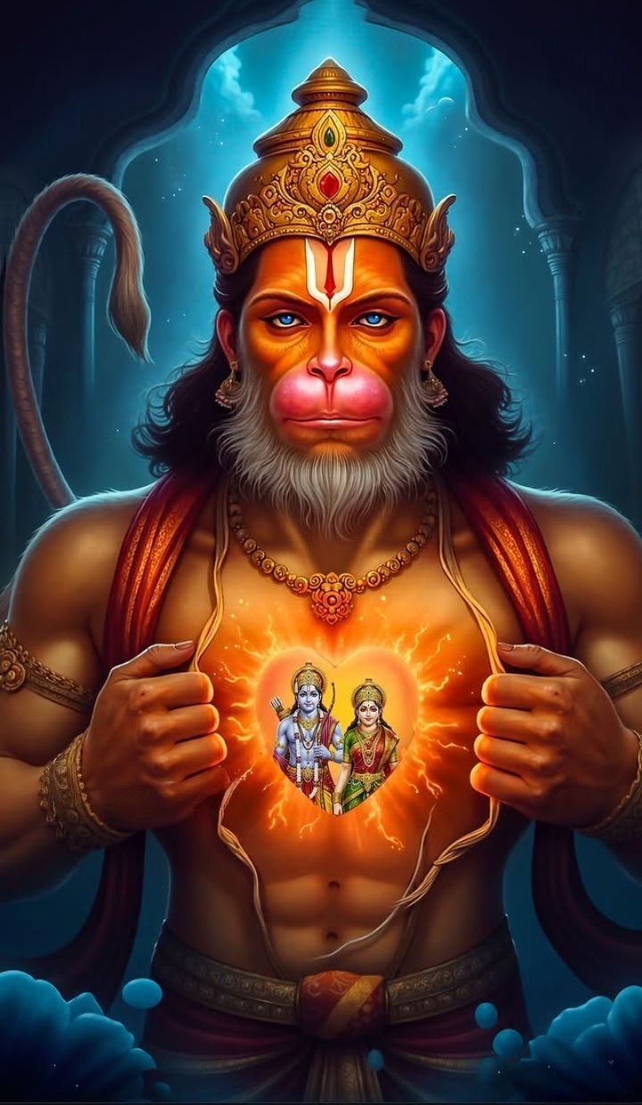 hanuman ji photo realistic